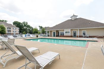 Sparkling swimming pool